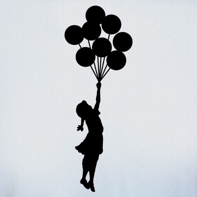 banksy baloon